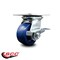 Service Caster 4 Inch Heavy Duty Solid Poly Caster with Roller Bearing and Brake SCC-35S420-SPUR-SLB - alternate 2